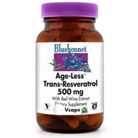 Bluebonnet - Age-Less Trans-Resveratrol 500mg 60vcap