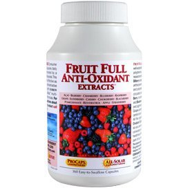 Fruit Full Anti-Oxidant Extracts 180 Capsules