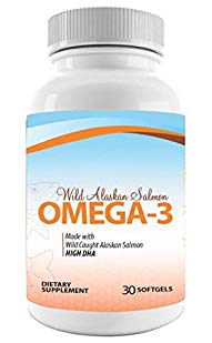 Dr.Colbert's Wild Alaskan Salmon Omega-3 Containing Natural Sources of Omega-3, DHA & EPA - Formulated by Dr. Don Colbert