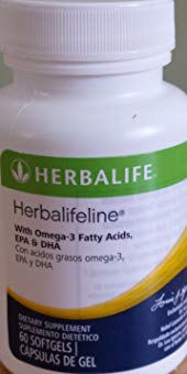 New Herbalifeline with Omega 3 Fatty Acids EPA DHA 60 Softgles By Siamproviding