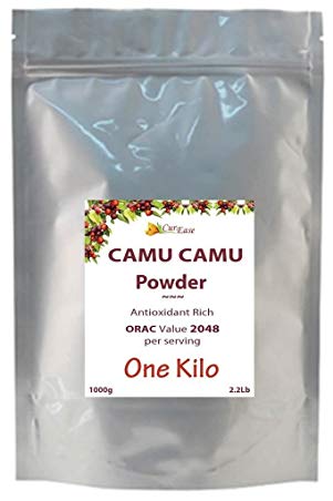 CurEase CAMU CAMU Berry 4:1 Extract Bulk Powder Kilo 1kg (2.2lb)