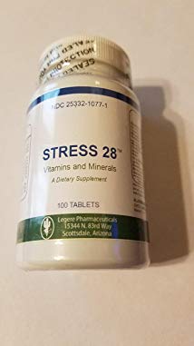 Legere Pharmaceuticals Stress 28™ Vitamins and Minerals Tablets