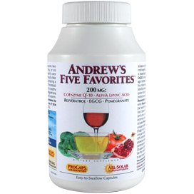 Andrew's Five Favorites 120 Capsules