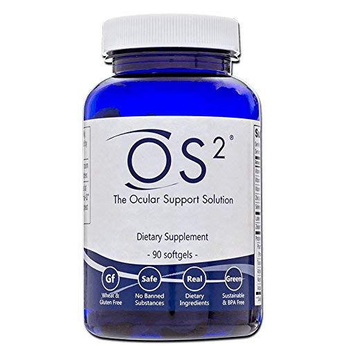 OS2 - The Ocular Support Solution Eye Health Nutritional Supplement 90 Softgels