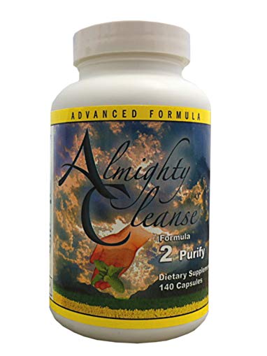 Almighty Cleanse Body Detox- New Formula Two (140 Caps)