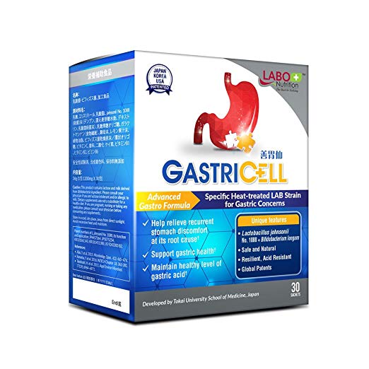 GASTRICELL - Targets The Root Cause of Recurring Gastric Problems, Natural Defence Against Gastric Distress