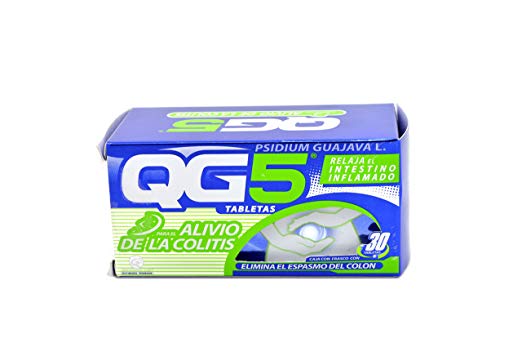 Qg5 Relief Colits / Relaxes the Inflammatory Bowel / Colon Eliminates Spasm